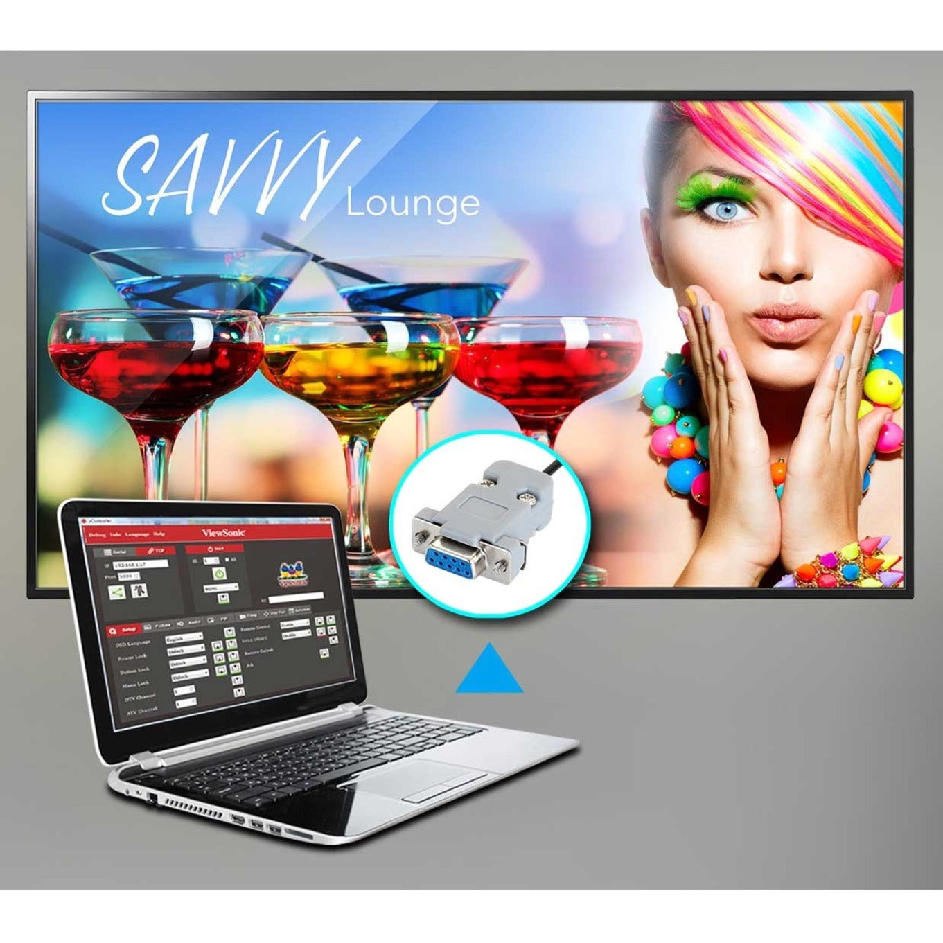ViewSonic CDE5010 Digital Signage Display, 50" 4K LCD, 350 Nit Brightness, 3 Year Warranty, ENERGY STAR 7.0