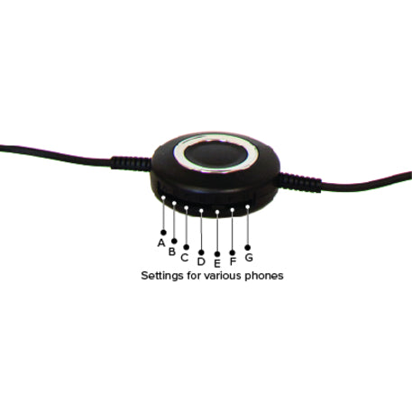 Spracht ZUMRJ9B Headset, Binaural Over-the-head RJ-9 Wired Stereo