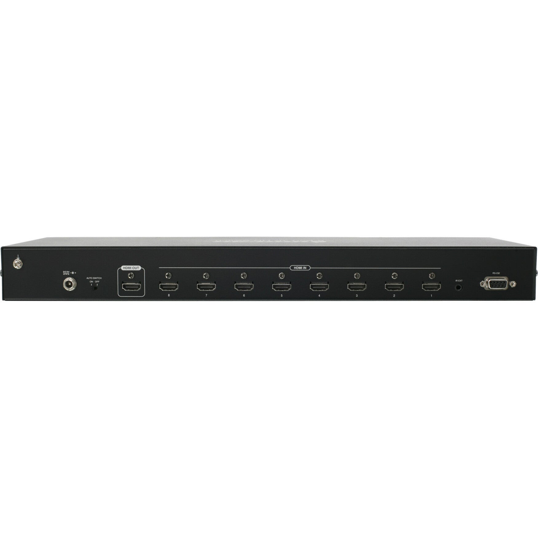 IOGEAR GHSW8481 True 4K 8-Port Switcher with HDMI Connection, 4096 x 2160 Video Resolution, 3 Year Warranty