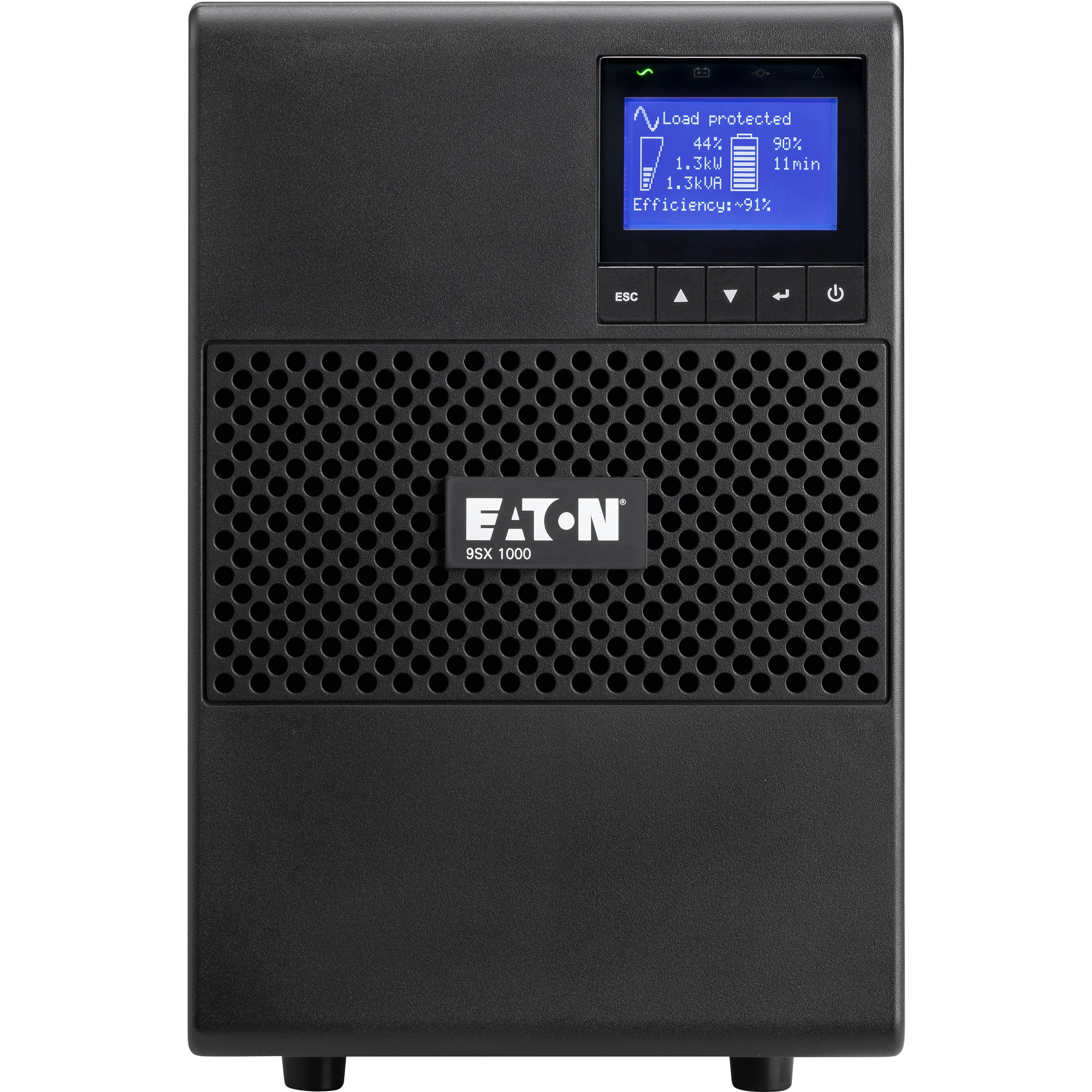 Eaton 9SX1000G 1000VA Tower UPS, 208/208V, 5.90 Minute Backup Time