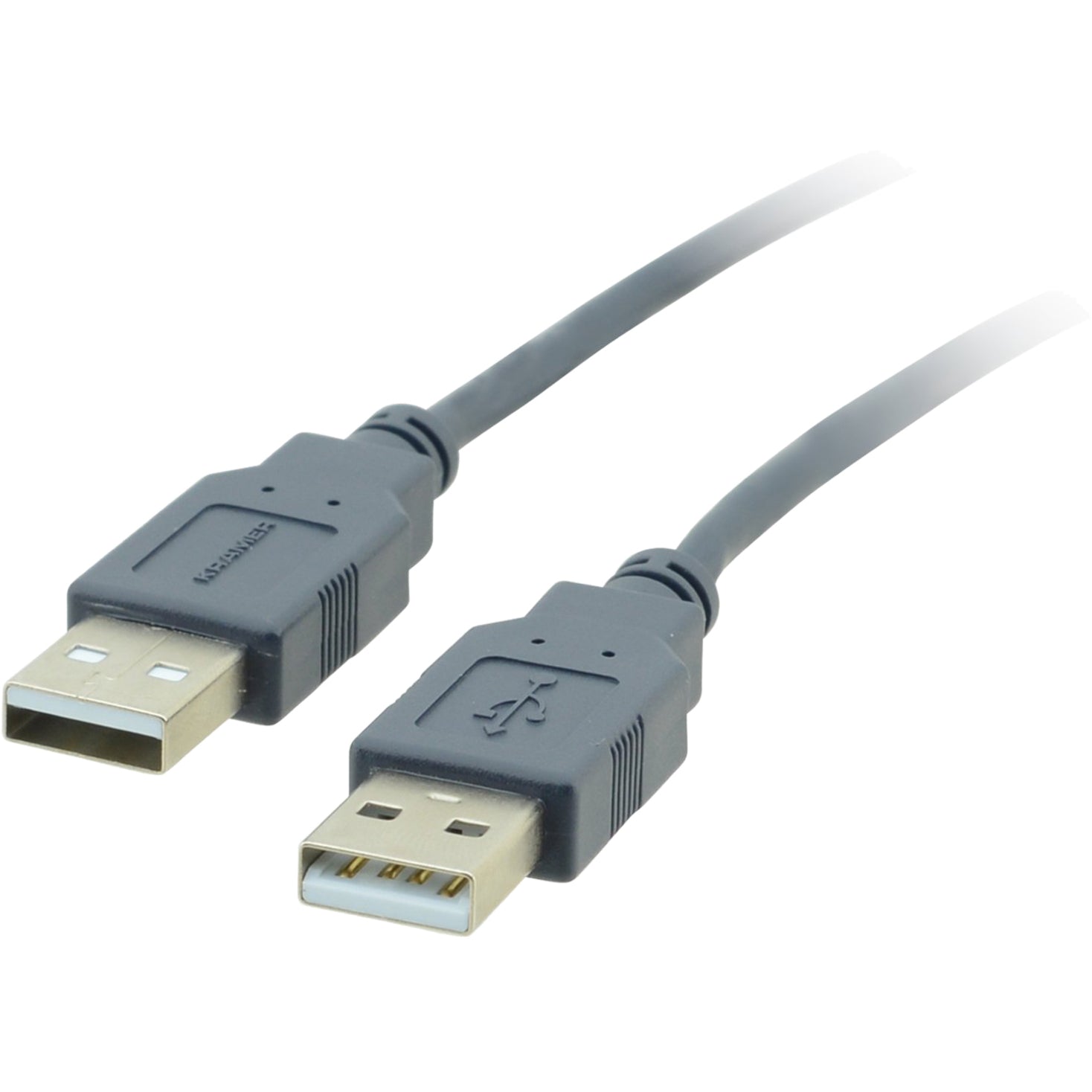 Kramer 96-0212006 USB 2.0 A to A Cable, 6ft / 1.8m, High-Speed Data Transfer