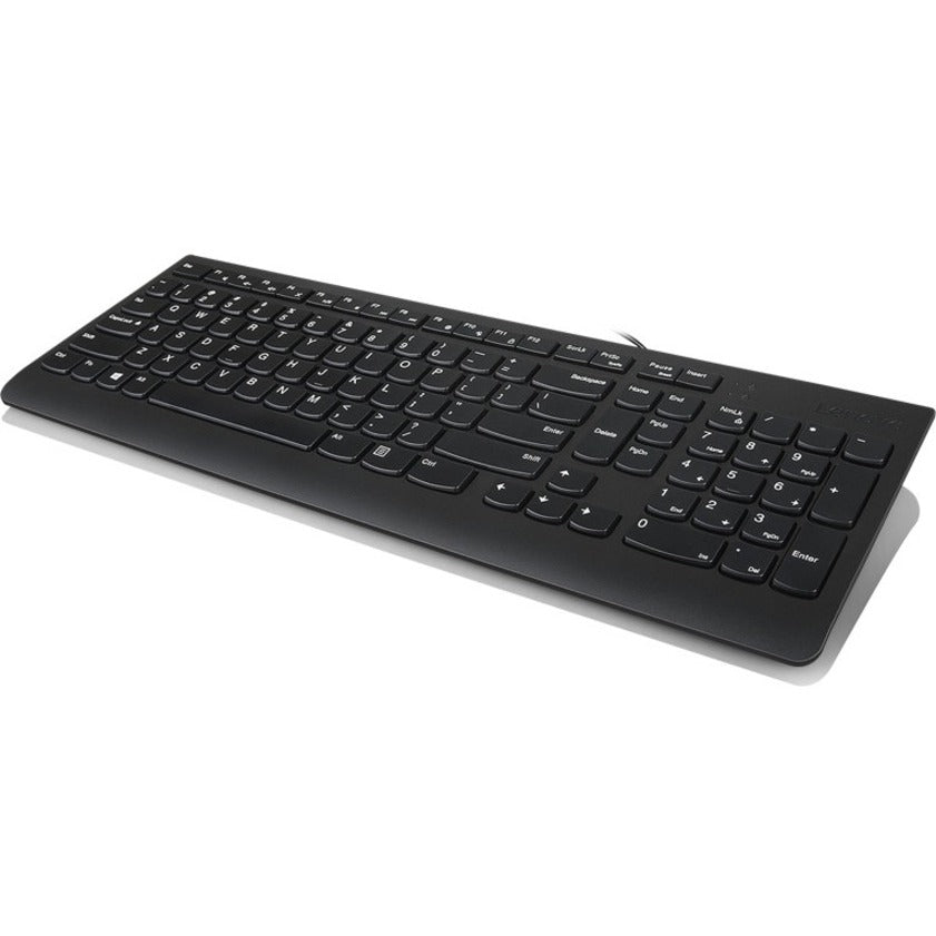 Lenovo GX30M39655 300 USB Keyboard - US English, Cable Connectivity, 1 Year Warranty