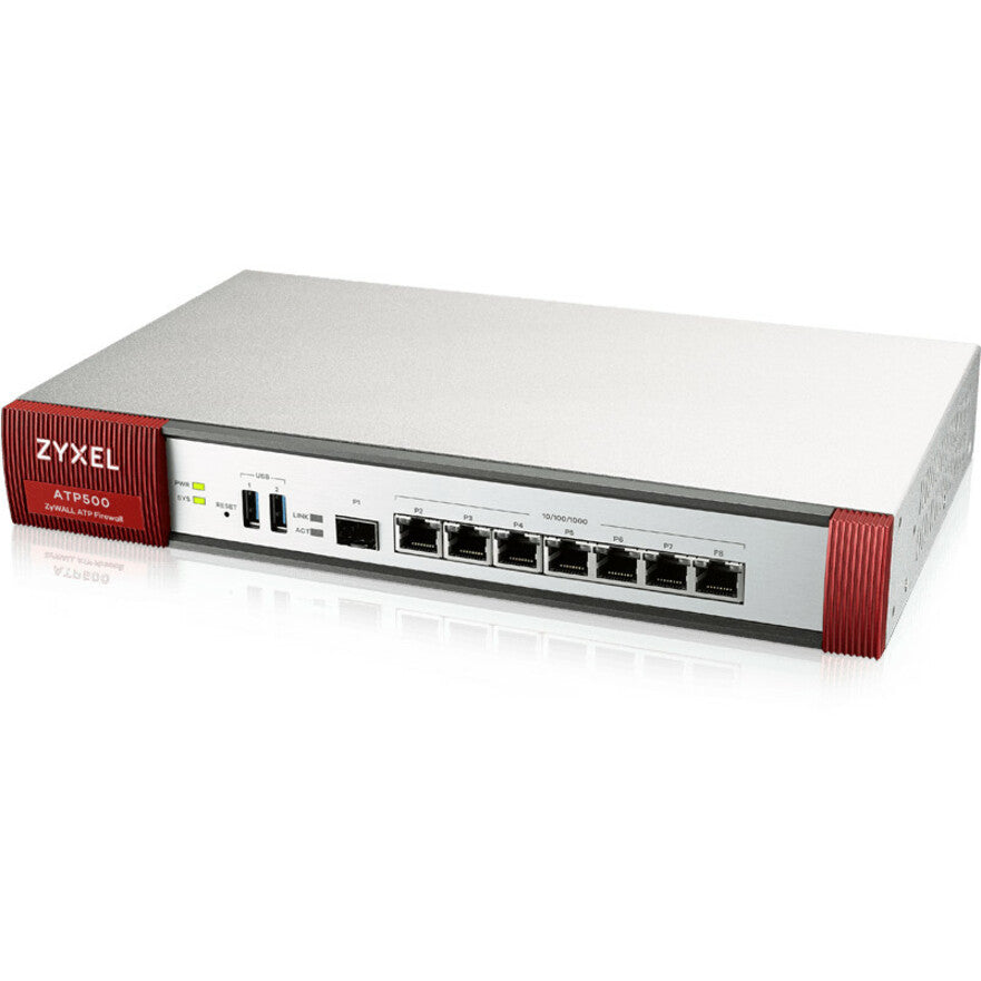 ZYXEL ZyWALL ATP500 Network Security/Firewall Appliance, UTM Firewall w/1 Year Bundle