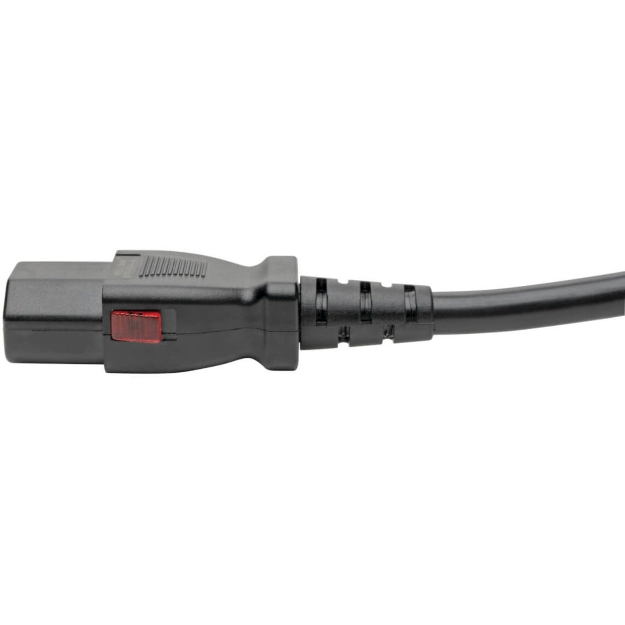 Tripp Lite P004-L03 Power Extension Cord, 3 ft, IEC 60320 C14 to C13, Black