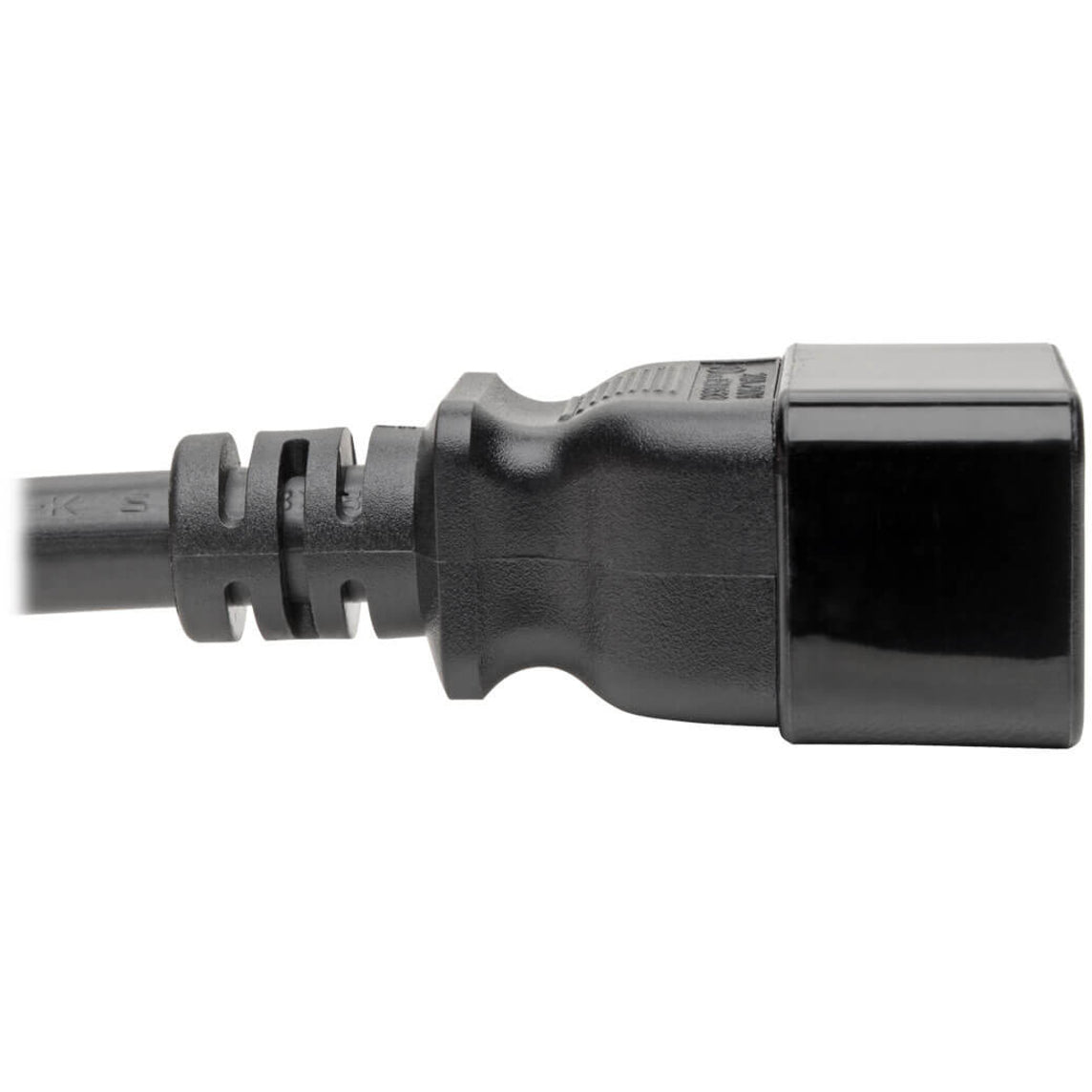 Tripp Lite P036-L10 Standard Power Cord, 10 ft, 20A, 250V AC, Black