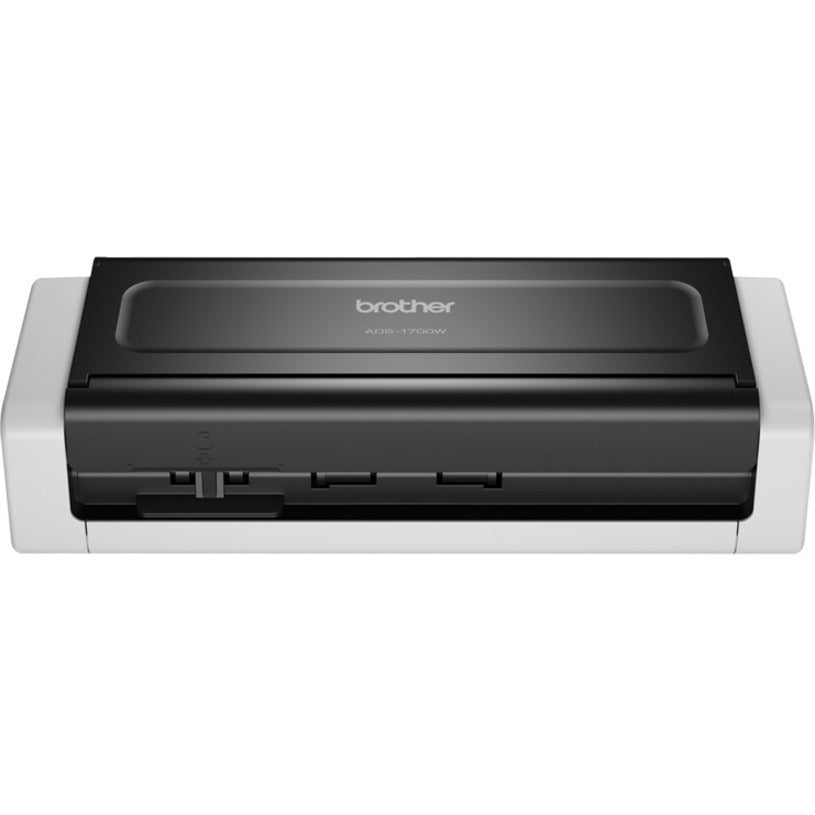 Brother ADS-1700W Wireless Compact Desktop Scanner, Color Duplex Scanning, ADF Capacity 20 Sheets