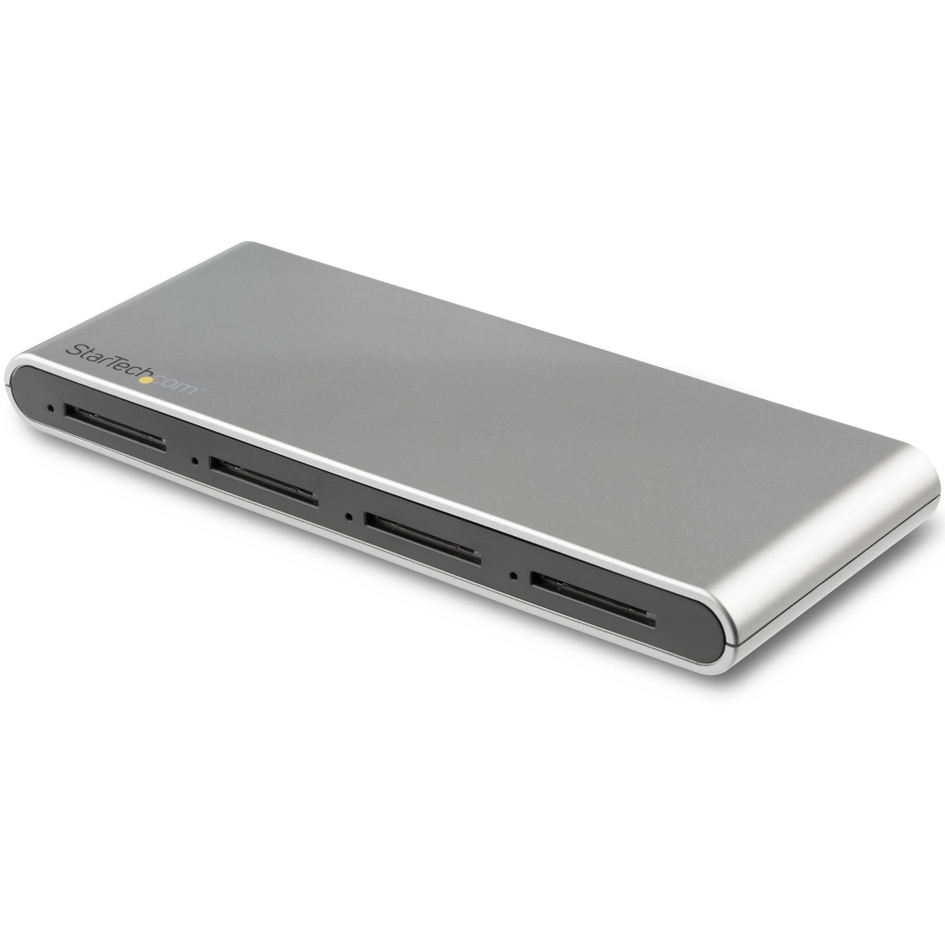 StarTech.com 4SD4FCRU31C 4-Slot USB-C SD Card Reader - USB 3.1 (10Gbps) - SD 4.0 UHS-II, Multi SD Card Reader