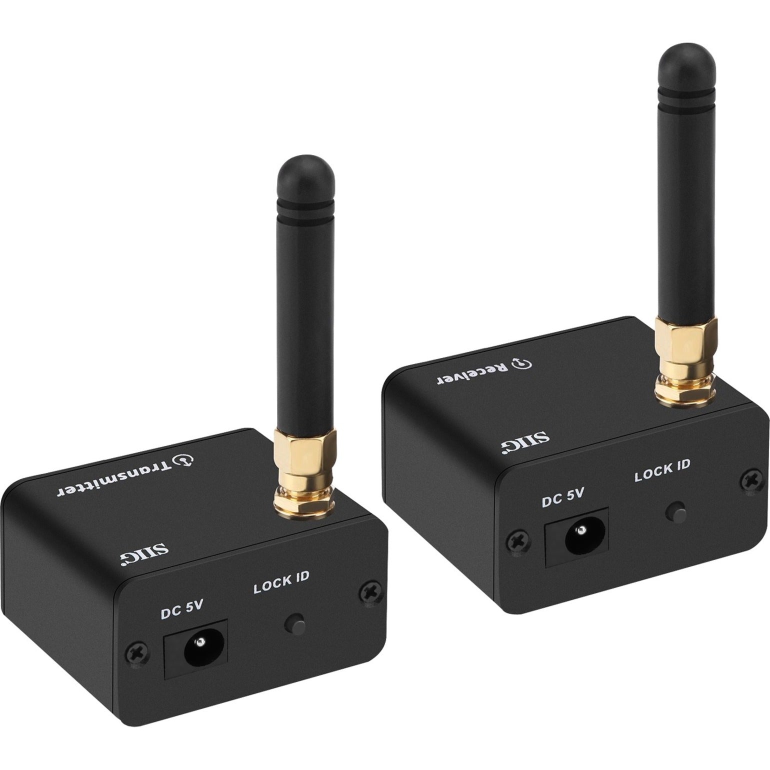 SIIG CE-RC0111-S1 Wireless IR Signal Extender Kit, Extend Your IR Signals Wirelessly up to 656ft