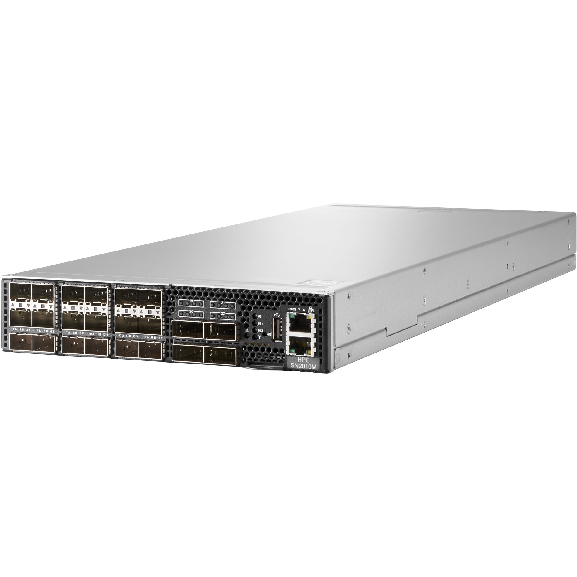 HPE Q9E63A StoreFabric SN2010M 25GbE 18SFP28 4QSFP28 Switch, 100G/25G Ethernet, Rack-mountable