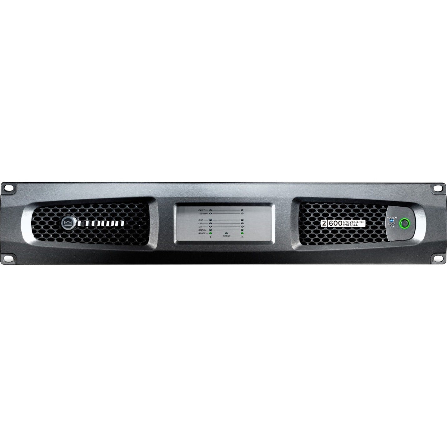 Crown DCI2X600-U-USFX DriveCore Install Two-channel Analog Power Amplifier, 600W @ 4Ω, 70V/100V