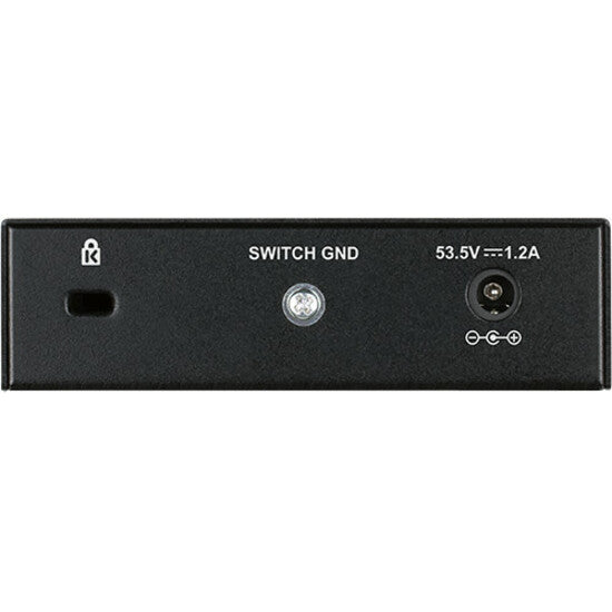 D-Link DGS-1005P 5-Port Desktop Gigabit PoE+ Switch, Easy Network Expansion and Power Over Ethernet