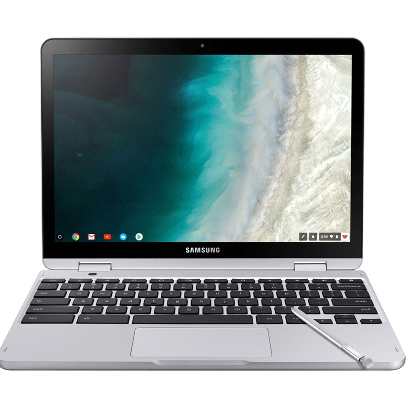 Samsung XE520QAB-K01US Chromebook Plus V2 2-in-1 Chromebook, 12.2 Touchscreen, Intel Celeron, 4GB RAM, 32GB Flash Memory, Chrome OS