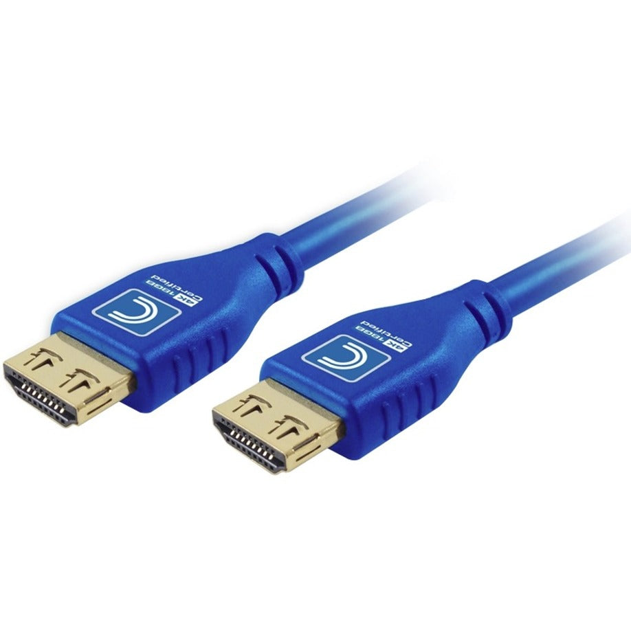 Comprehensive MHD18G-12PROBLUA MicroFlex Pro AV/IT HDMI A/V Cable, 12 ft, Ultra Flexible, Gold Plated
