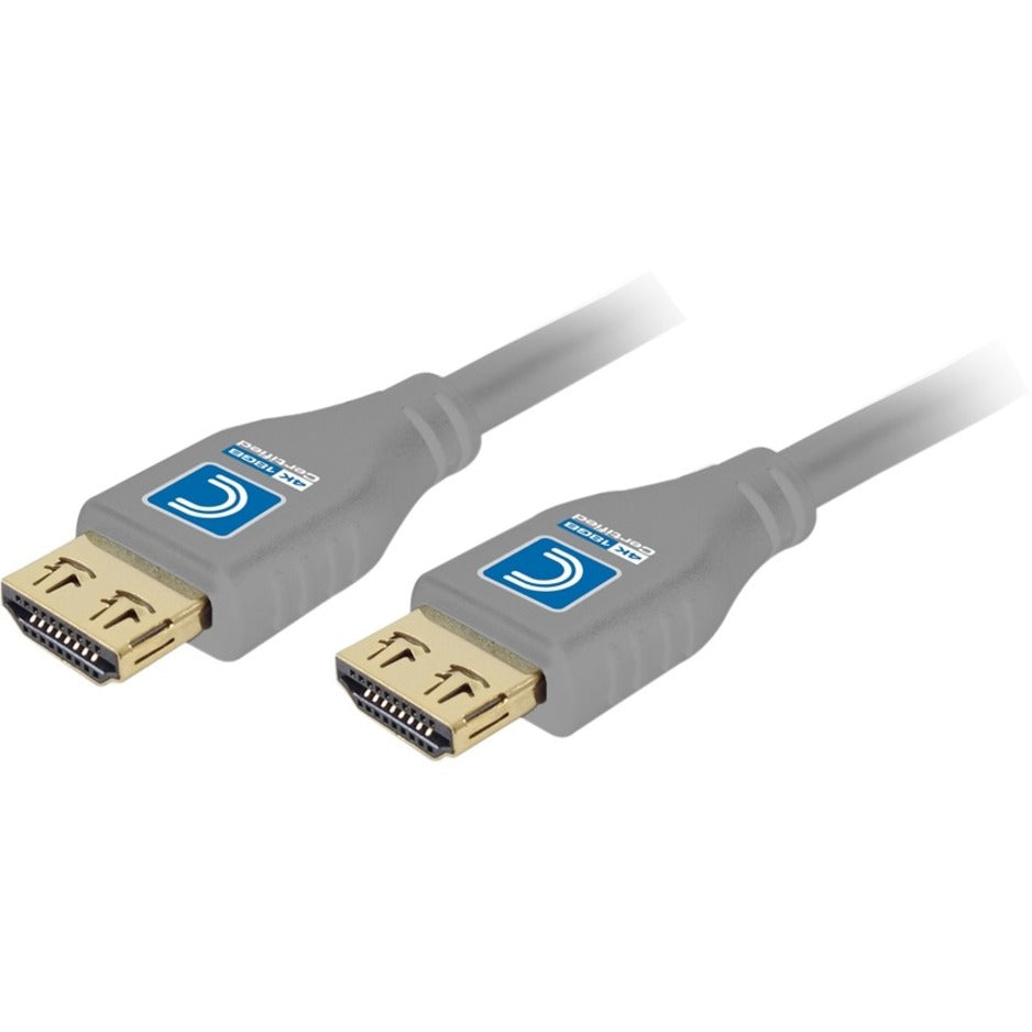 Comprehensive MHD18G-6PROGRY MicroFlex Pro AV/IT HDMI A/V Cable, Ultra Flexible, 6 ft, 18 Gbit/s