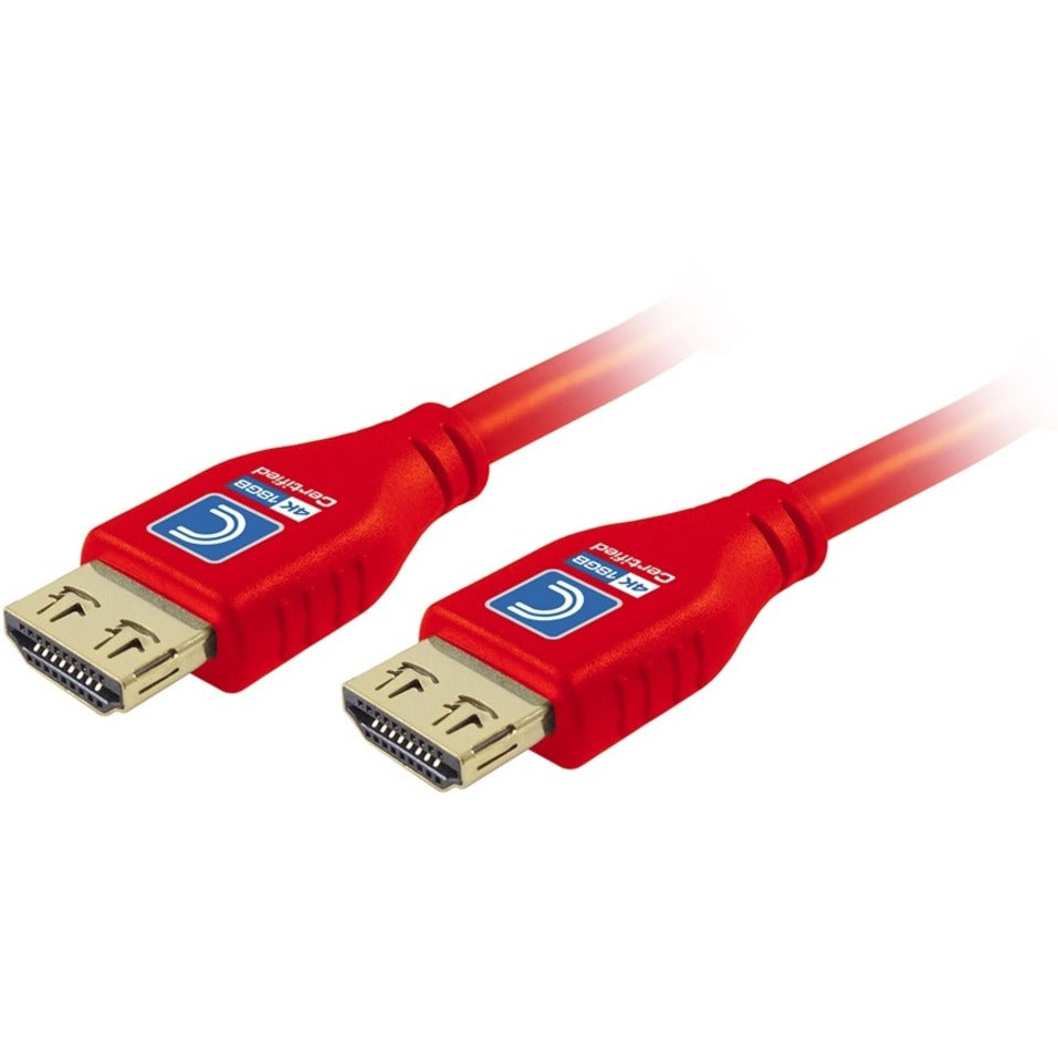 Comprehensive MHD18G-15PROREDA MicroFlex Pro AV/IT HDMI A/V Cable, 15 ft, Ultra Flexible, Gold Plated