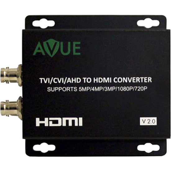 Avue TVH-L11 TVI/CVI/AHD to HDMI Converter, Video Scaling, Signal Conversion, 1920 x 1080