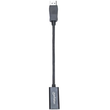 Manhattan 151634 Passive DisplayPort to HDMI Cable Adapter, 1080P Black