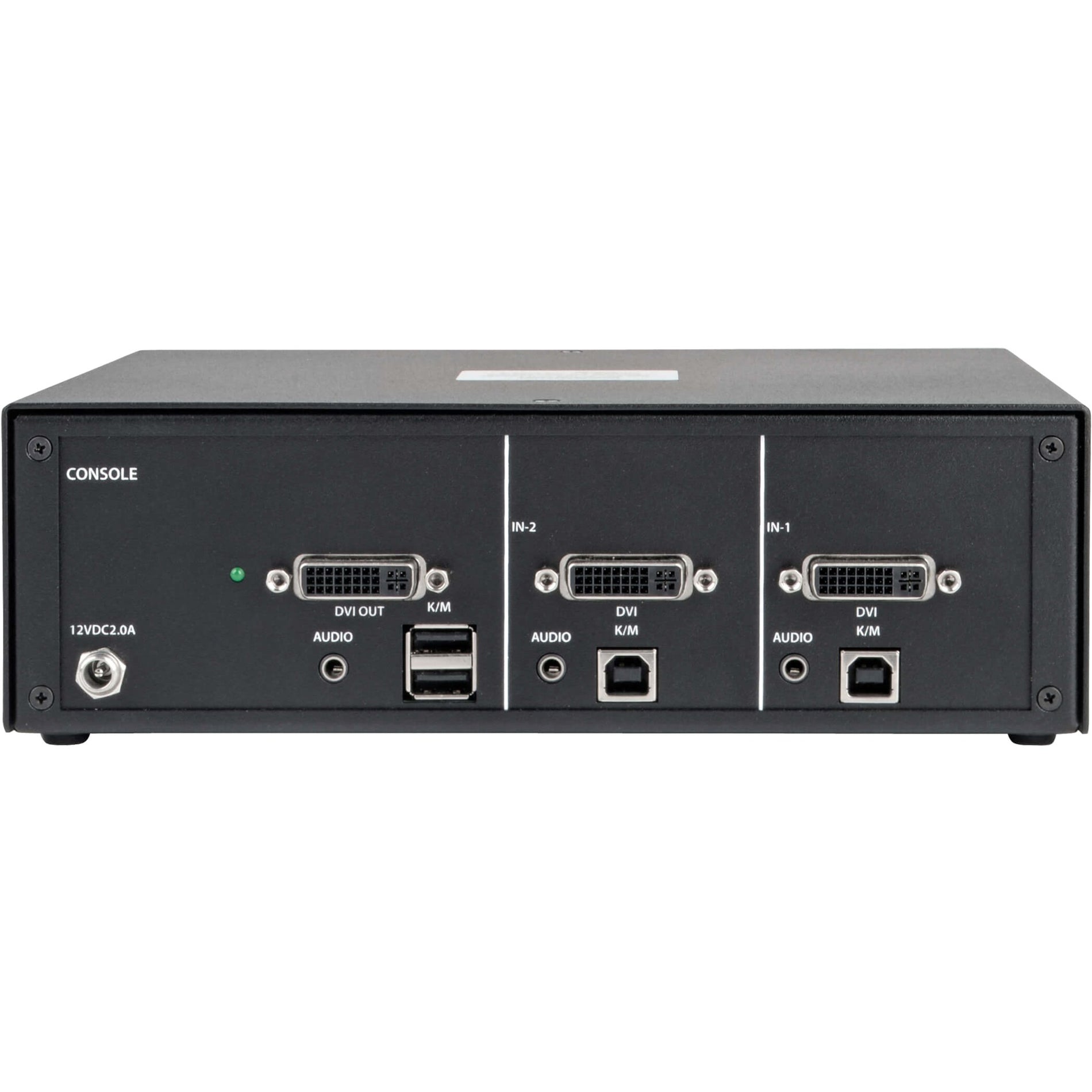 Tripp Lite B002-DV1A2 2-Port NIAP PP3.0-Certified DVI-I KVM Switch, 2560 x 1600 Resolution, 3 Year Warranty