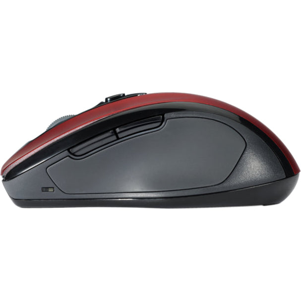 Kensington K72422AMA Pro Fit Wireless Mid-Size Mouse, Ergonomic Scroll Wheel, 1600 DPI, Red