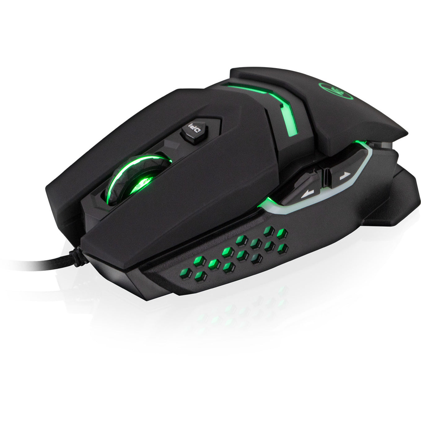 Kaliber Gaming GME671 FOKUS II Pro Gaming Mouse, 12,000DPI, Programmable RGB Lighting
