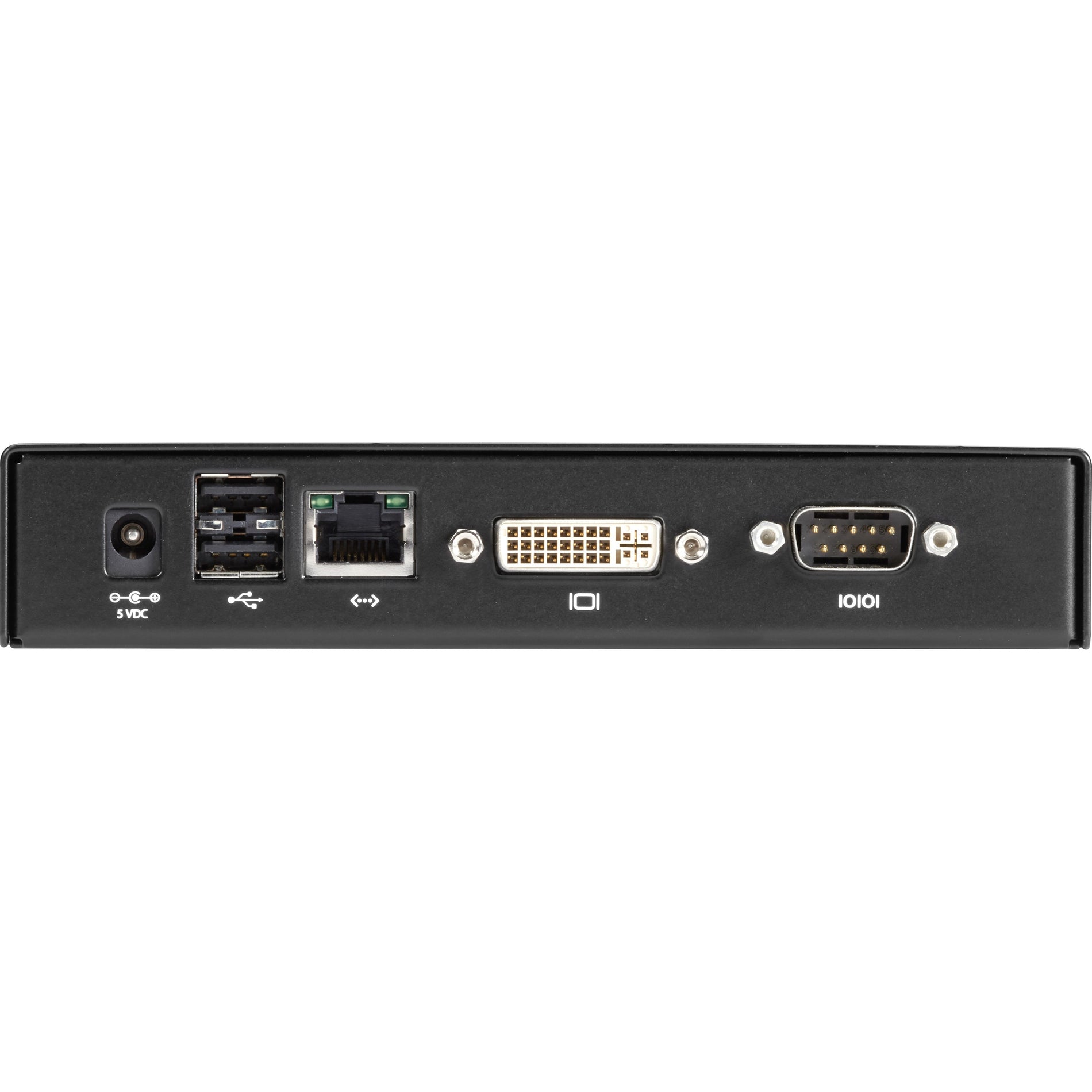 Black Box EMD2000SE-R Emerald SE DVI KVM Extender Receiver, Full HD, USB 2.0, Serial Audio