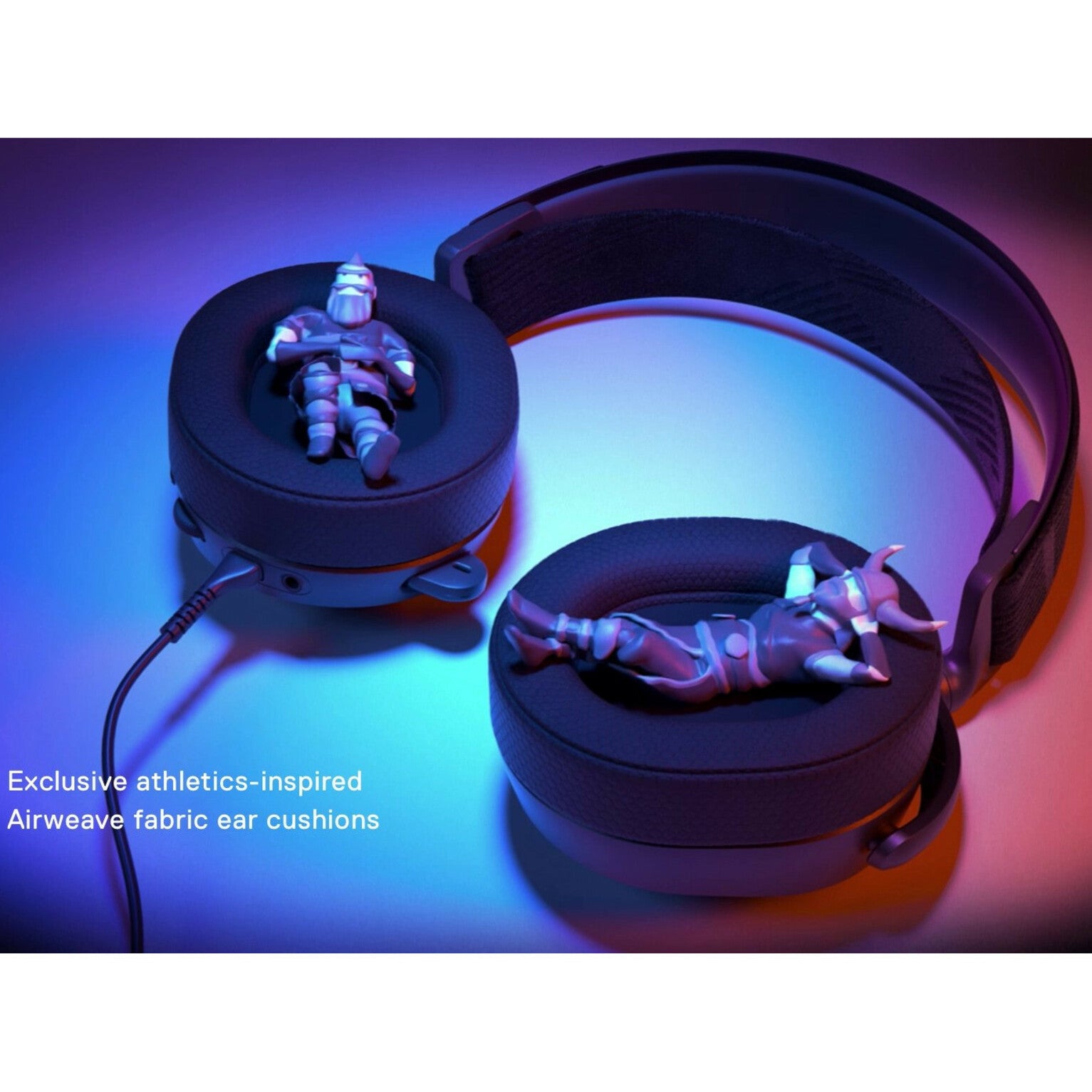 SteelSeries 61454 Arctis Pro Headset, Over-the-head Binaural Wired Headset with Bi-directional Noise Cancelling Microphone
