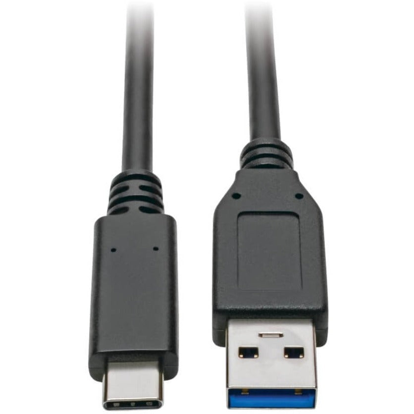 Tripp Lite U428-C03-G2 USB Type-C to USB Type-A Cable, M/M, USB-IF Certified, 3 ft.