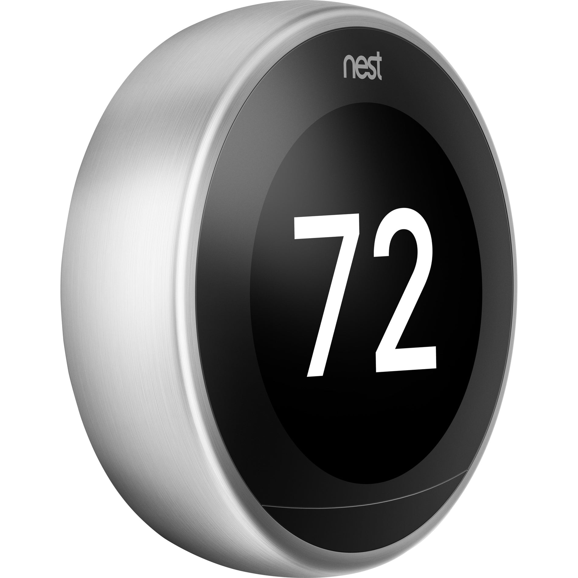 Google Nest T3019US Learning Thermostat, Energy Star, Tablet, PC, Home, Smartphone, Polished Steel
