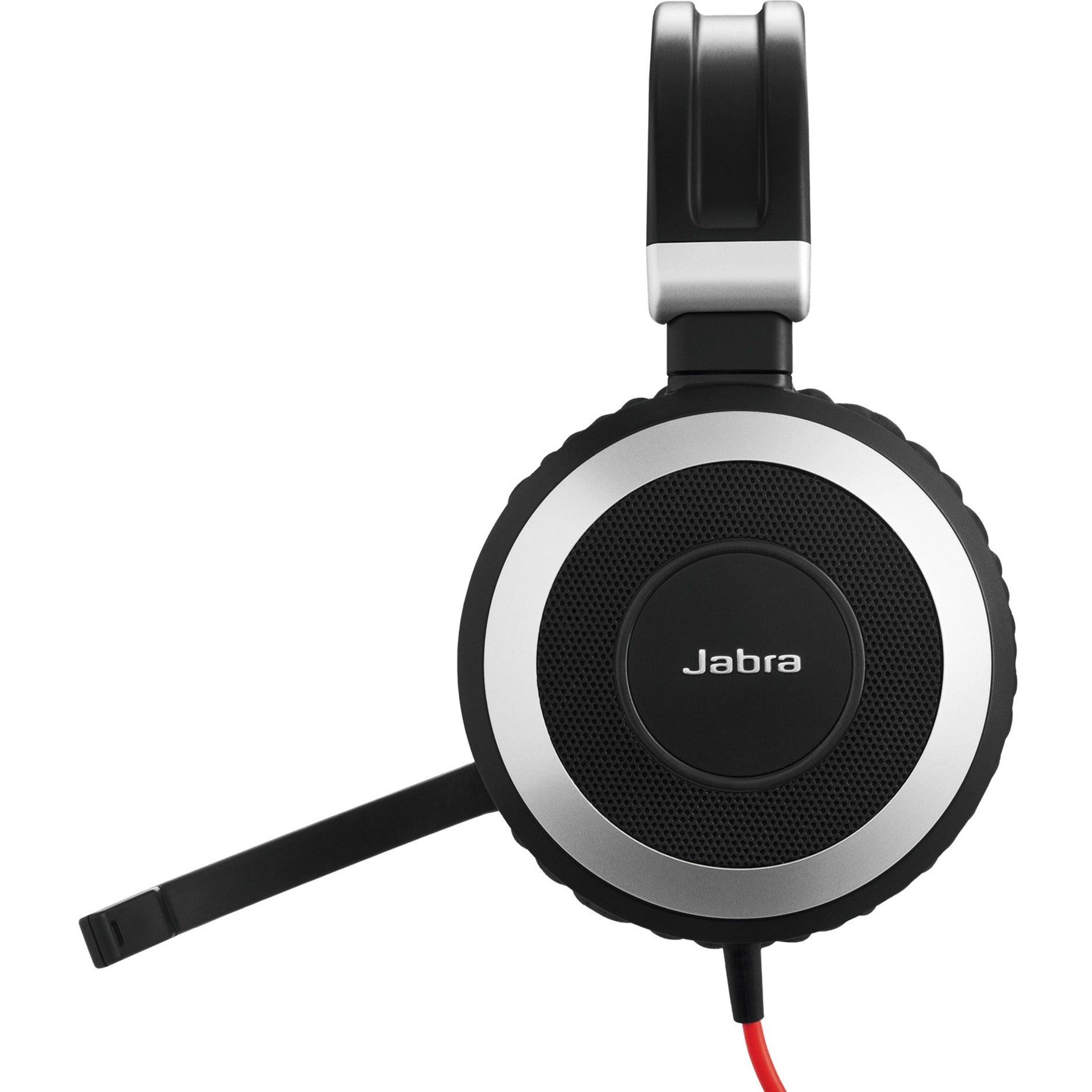 Jabra 7899-823-189 EVOLVE 80 MS Headset, Over-the-head Stereo Headset