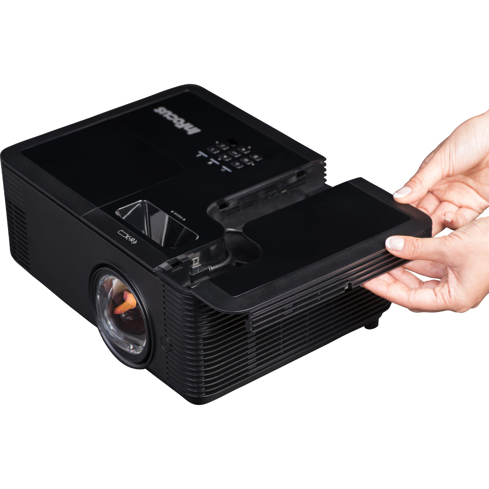 InFocus IN138HDST DLP Projector, Full HD, Short Throw, 4000 lm