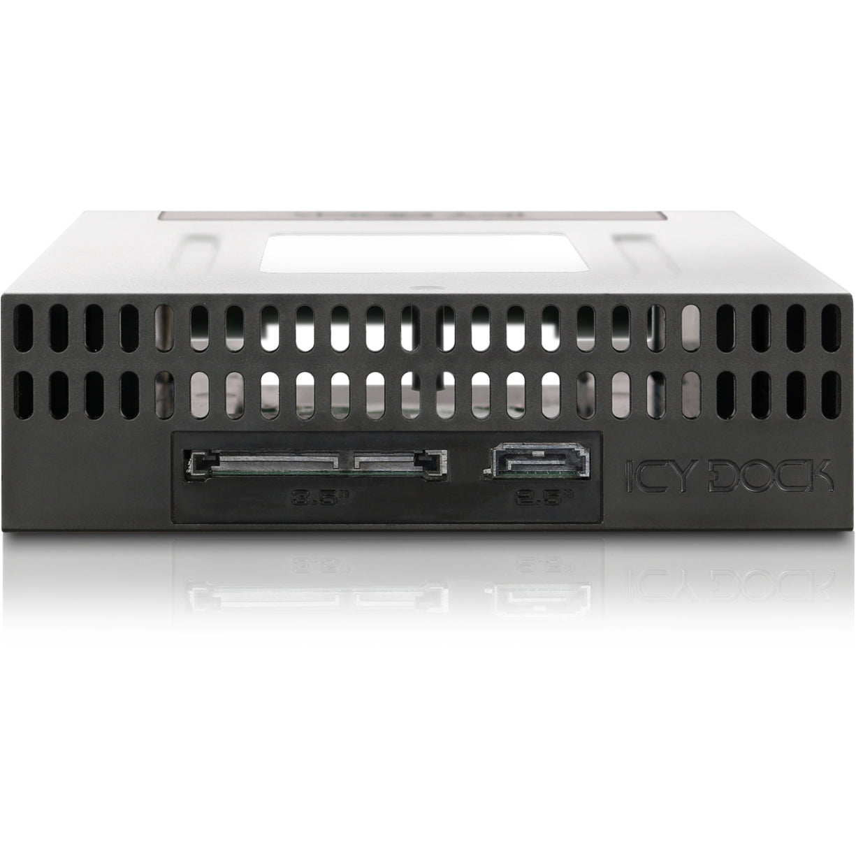 Icy Dock MB795SP-B flexiDOCK Drive Enclosure, 2.5&3.5 HDD SSD Docking for 5.25Bay