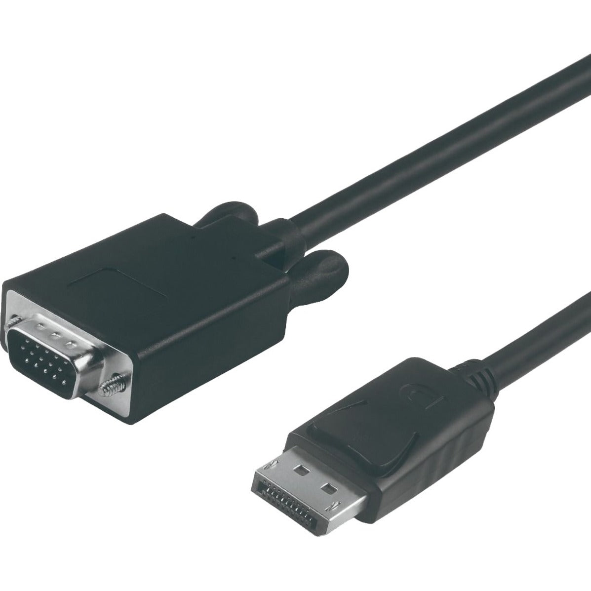 VisionTek 901216 DisplayPort to VGA 2 Meter Cable (M/M), Active, Plug & Play