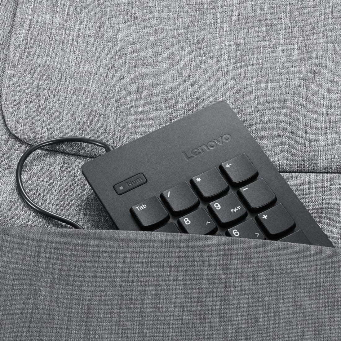 Lenovo 4Y40R38905 USB Numeric Keypad Gen II, Compact and Convenient Keypad for Tablet and Notebook