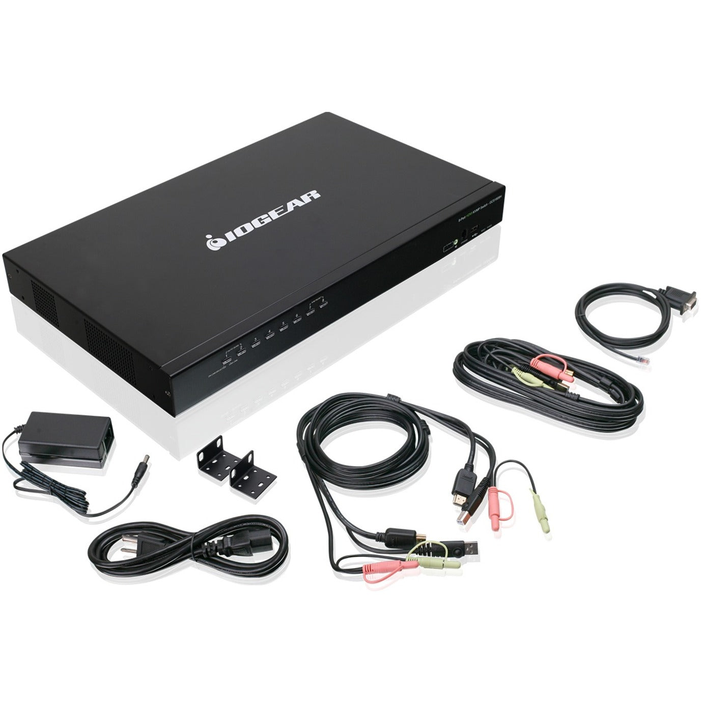 IOGEAR GCS1808H 8-Port USB HDMI KVM Switch with Audio, TAA Compliant