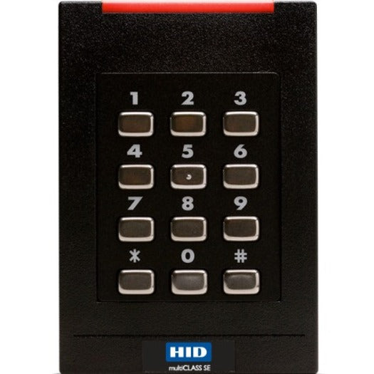 HID 921PBNNEK20000 Contactless Smart Card Reader - Wall Switch Keypad, Wiegand Interface, 1 Year Warranty, GreenCircle Certified
