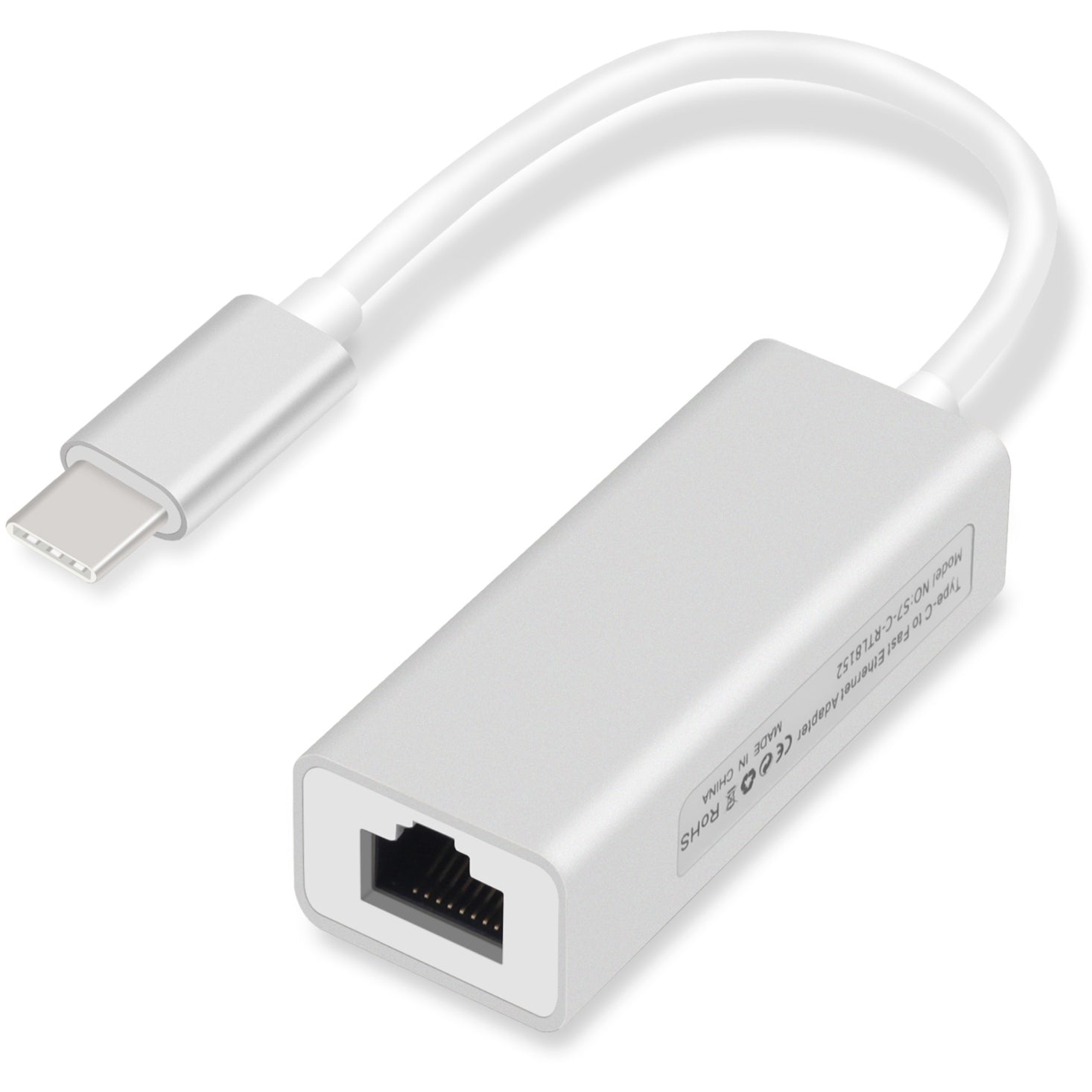 4XEM 4XUSBCETHERNET USB-C to Ethernet Adapter, Portable 1000Base-T Ethernet Card