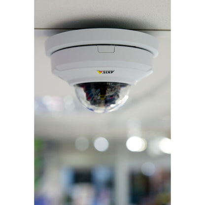 AXIS camera installation in retail environment showing discrete mounting solution-alternate-image8