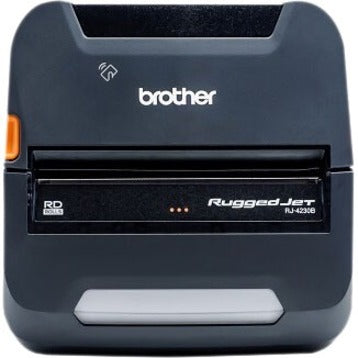 Brother RJ4230B RuggedJet Mobile 4in DT Printer, Battery Powered