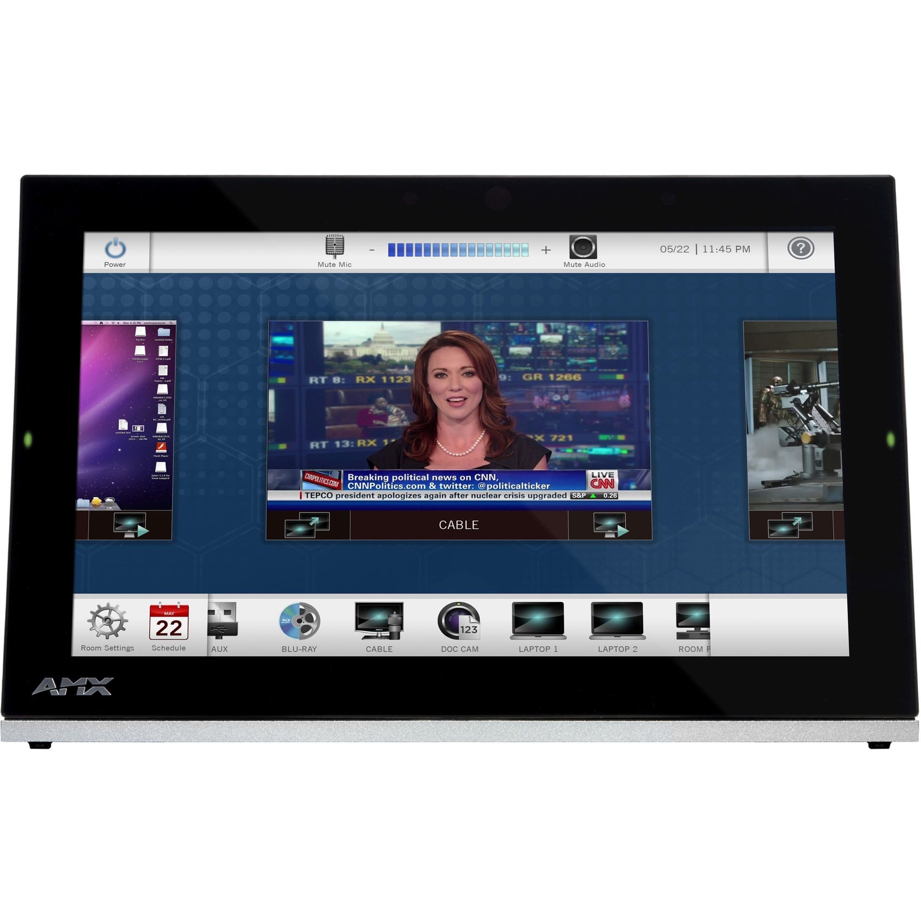 AMX FG5969-47 Modero G5 Tabletop Touch Panel - 10.1" Wired, Theater, Kitchen, Bedroom, Office