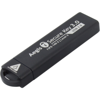 Apricorn ASK3-1TB Aegis Secure Key 3.0 USB Flash Drive, 1TB, 256-bit AES Encryption