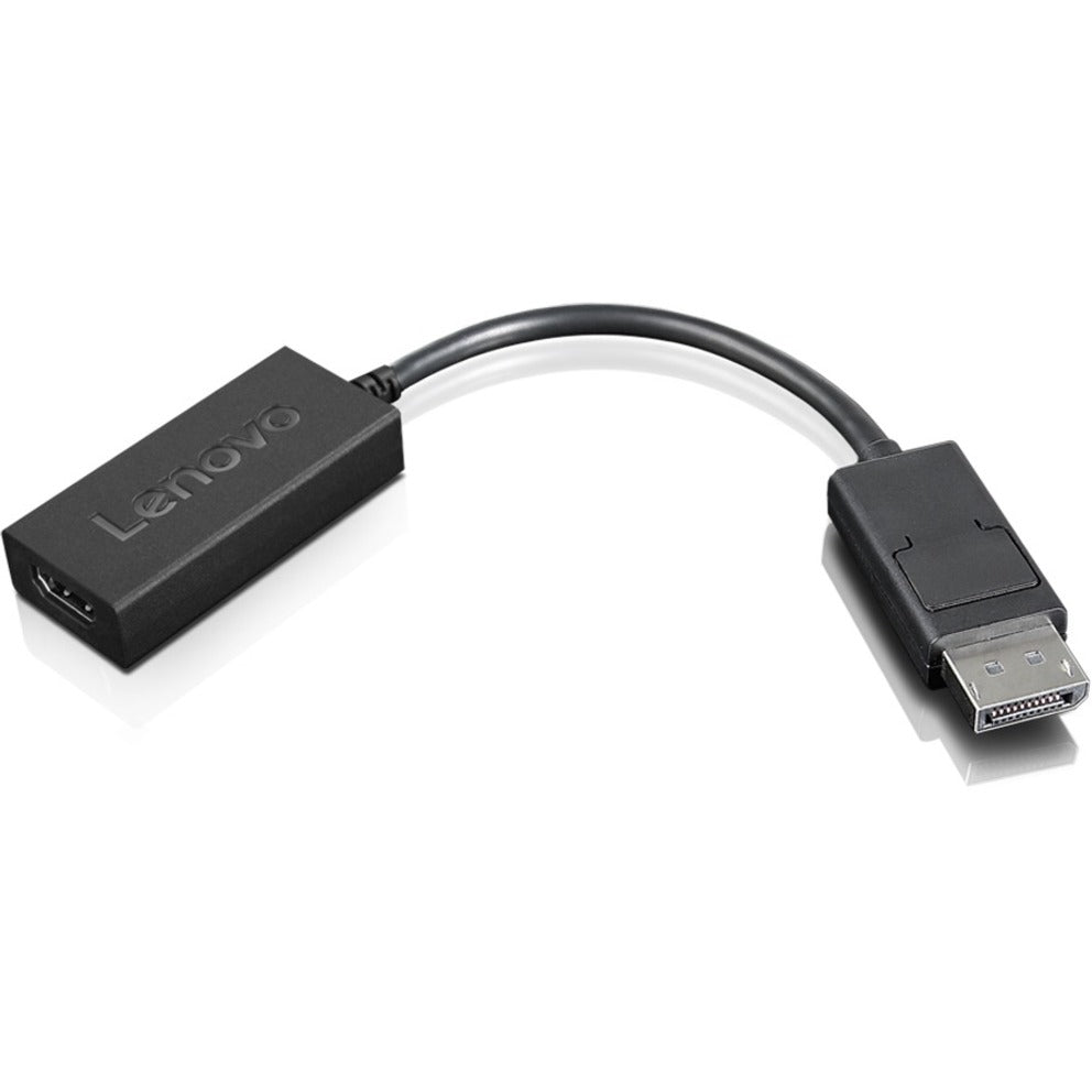 Lenovo 4X90R61023 DisplayPort To HDMI 2.0b Adapter, 4K Ultra HD Video Converter