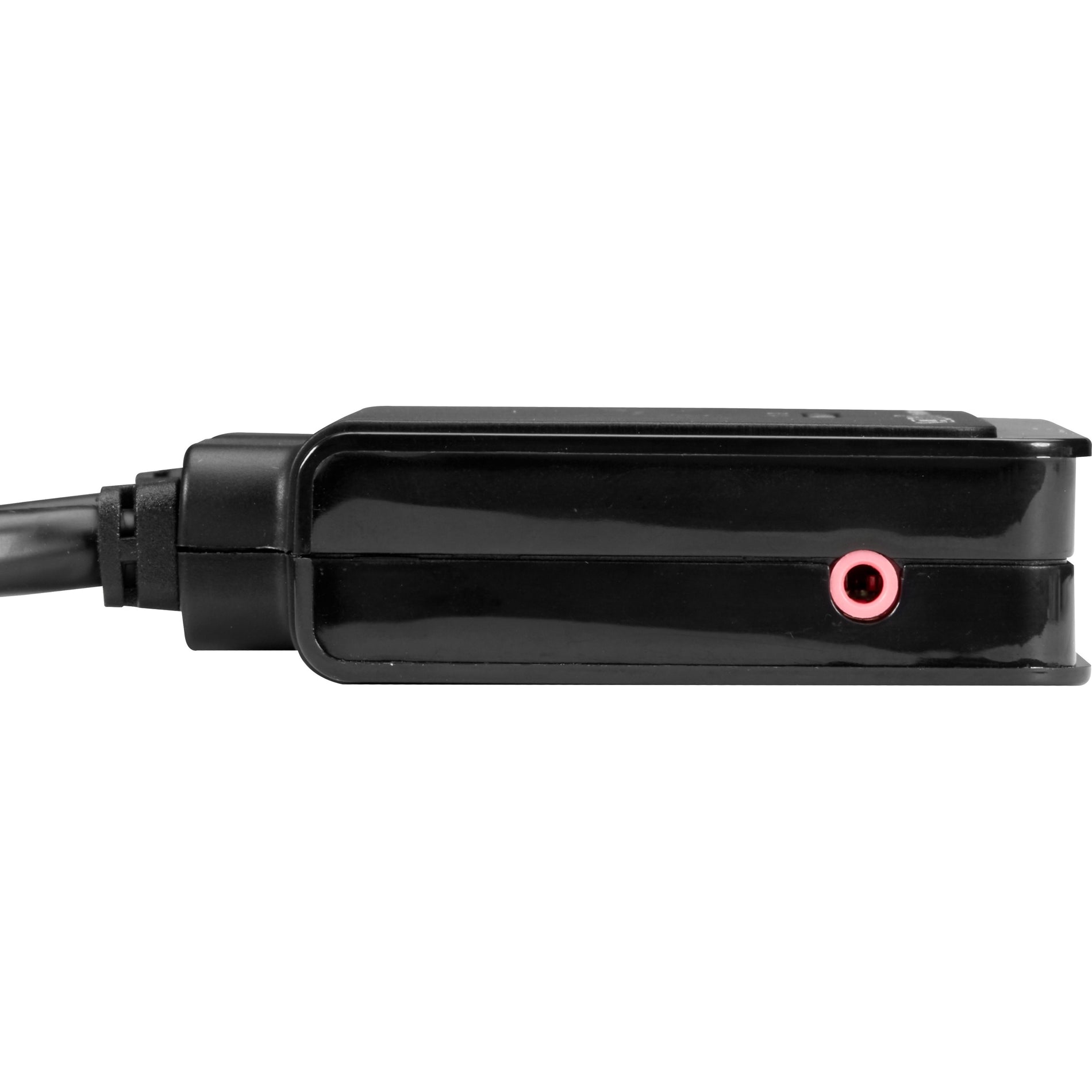 Black Box KV62-CBL 2-Port 4K60 DisplayPort Cable KVM Switch, USB and DisplayPort Support