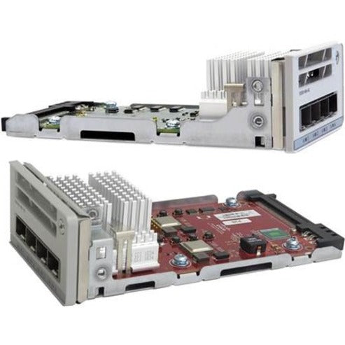 Cisco C9200-NM-4G 4 x 1GE Network Module, Gigabit Ethernet Expansion for Catalyst 9200 Series Switches