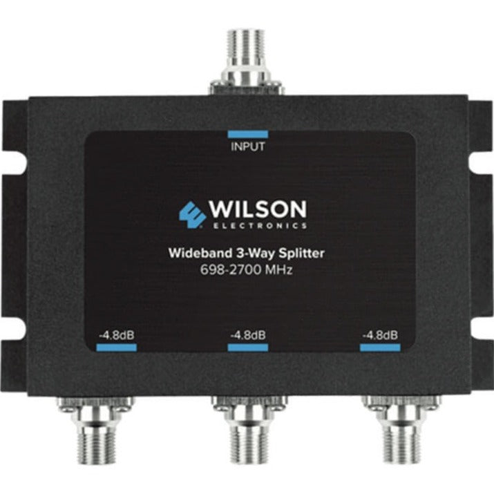 Wilson 850035 -4.8dB 3-Way Splitter 698-2700MHz, 75ohm, Signal Splitter