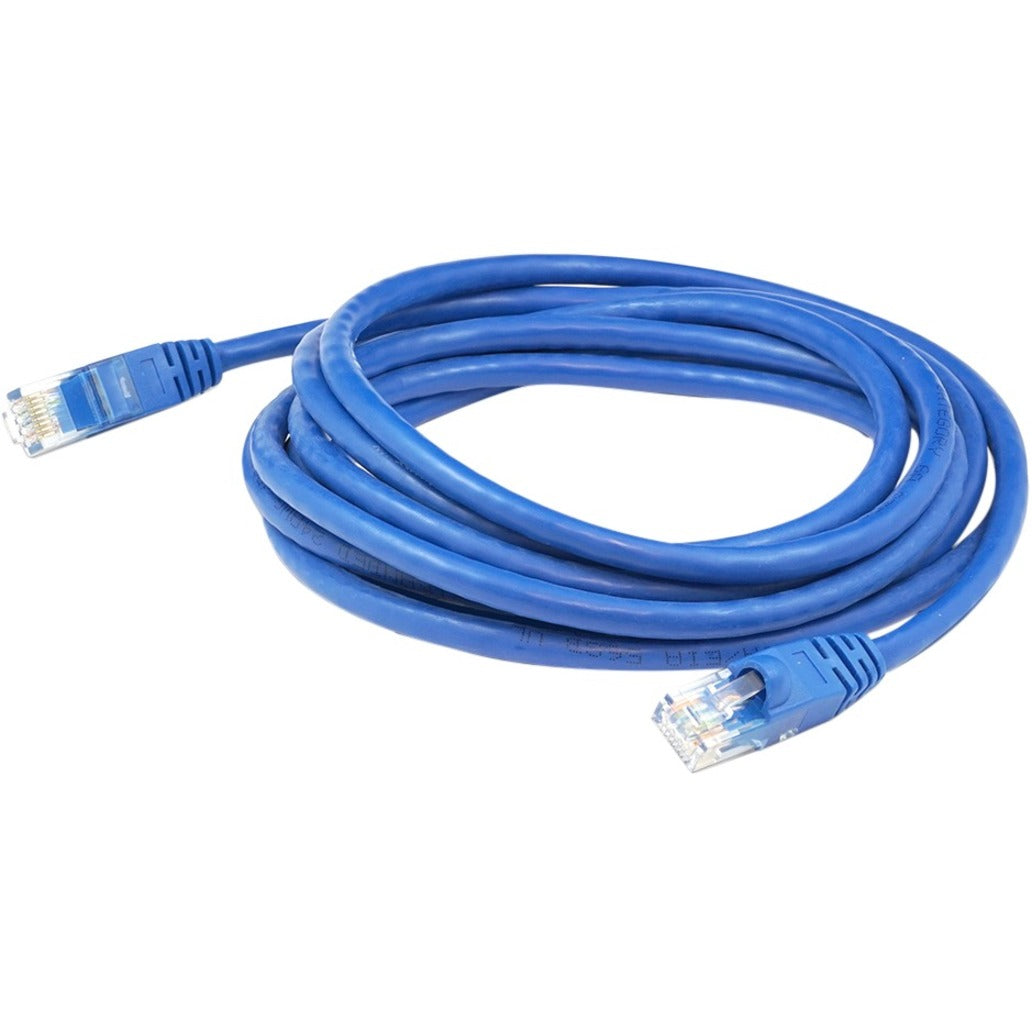 AddOn ADD-6FCAT6-BLUE 6ft RJ-45 (Male) to RJ-45 (Male) Blue Cat6 Straight UTP PVC Copper Patch Cable, Network Cable