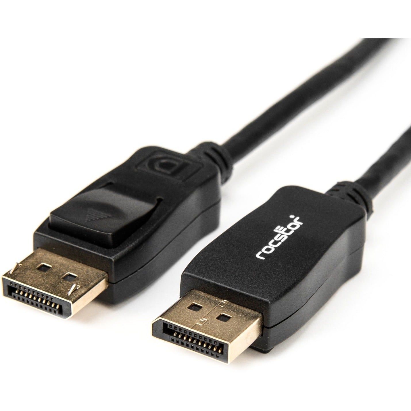 Rocstor Y10C234-B1 3ft DisplayPort 1.2 Cable M/M - DP 4k, 21.6 Gbit/s Data Transfer Rate, 3840 x 2160 Supported Resolution