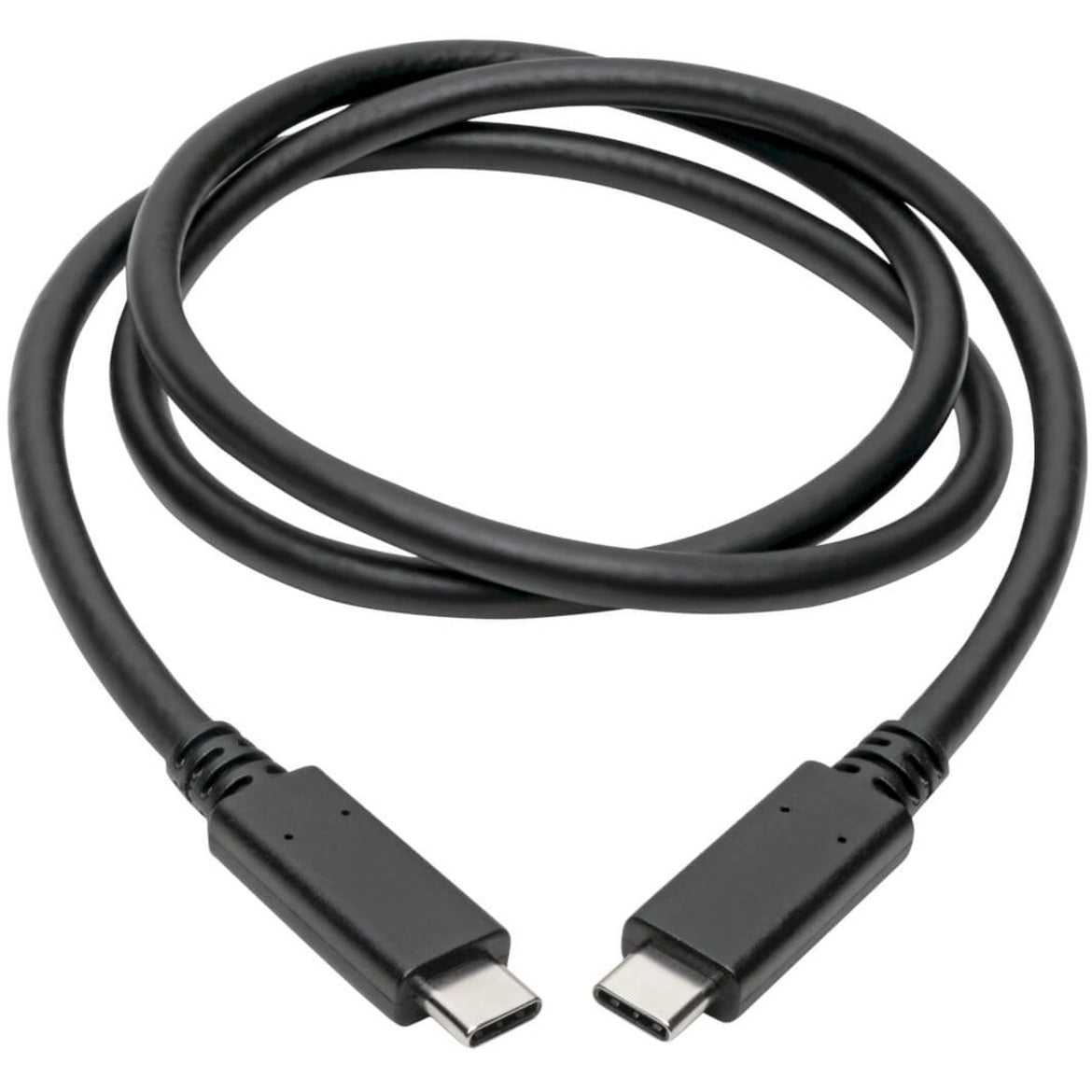 Tripp Lite U420-C03-G2-5A USB Data Transfer Cable, 3.1, 10 Gbps, 5A Rating, USB-IF Certified, Thunderbolt 3, 3 ft.