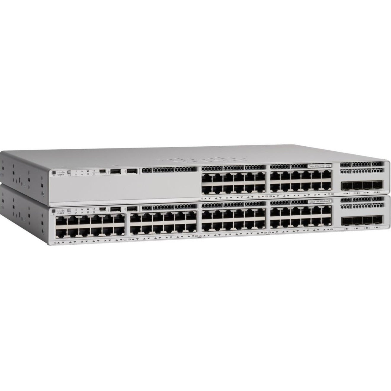 Cisco C9200-48T-E Catalyst Layer 3 Switch, 48 x Gigabit Ethernet Network, Power Supply, Manageable