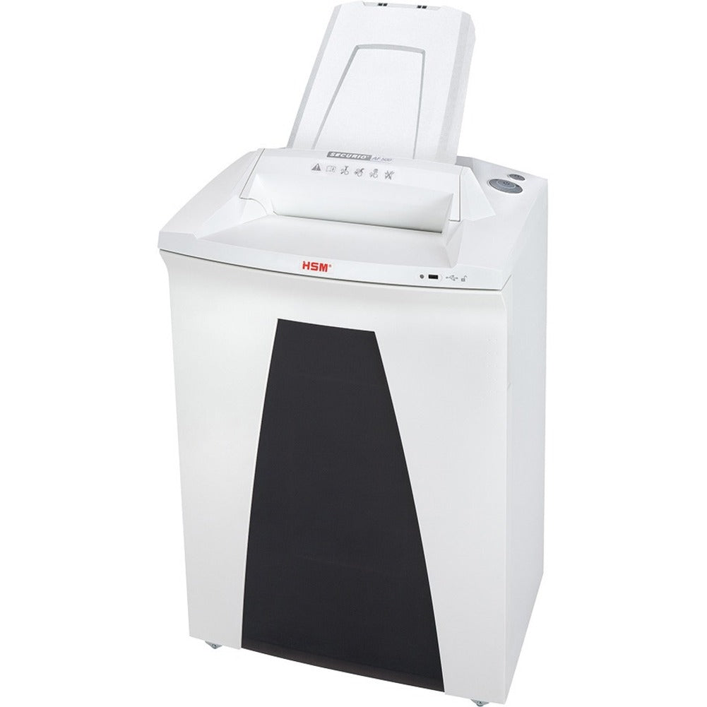 HSM 2102 SECURIO AF500 L4 Micro-Cut Shredder with Automatic Paper Feed, Office Paper Shredder, Anti Jamming, Quiet Operation, 37.43 ft/min Shred Speed, 13 Per Pass Sheet Shred Capacity