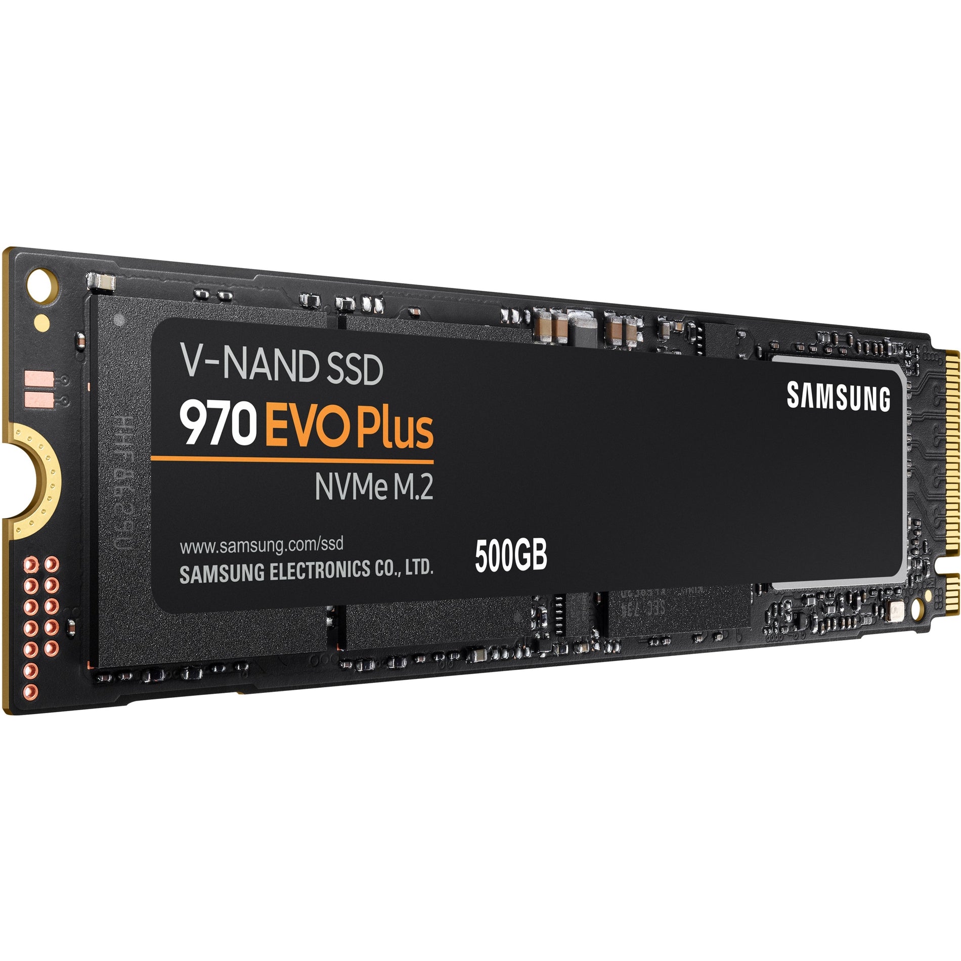 Samsung MZ-V7S500B/AM 970 EVO Plus Series 500GB PCIe NVMe M.2 Internal SSD, High-Speed Storage Solution for Notebooks and Desktop PCs